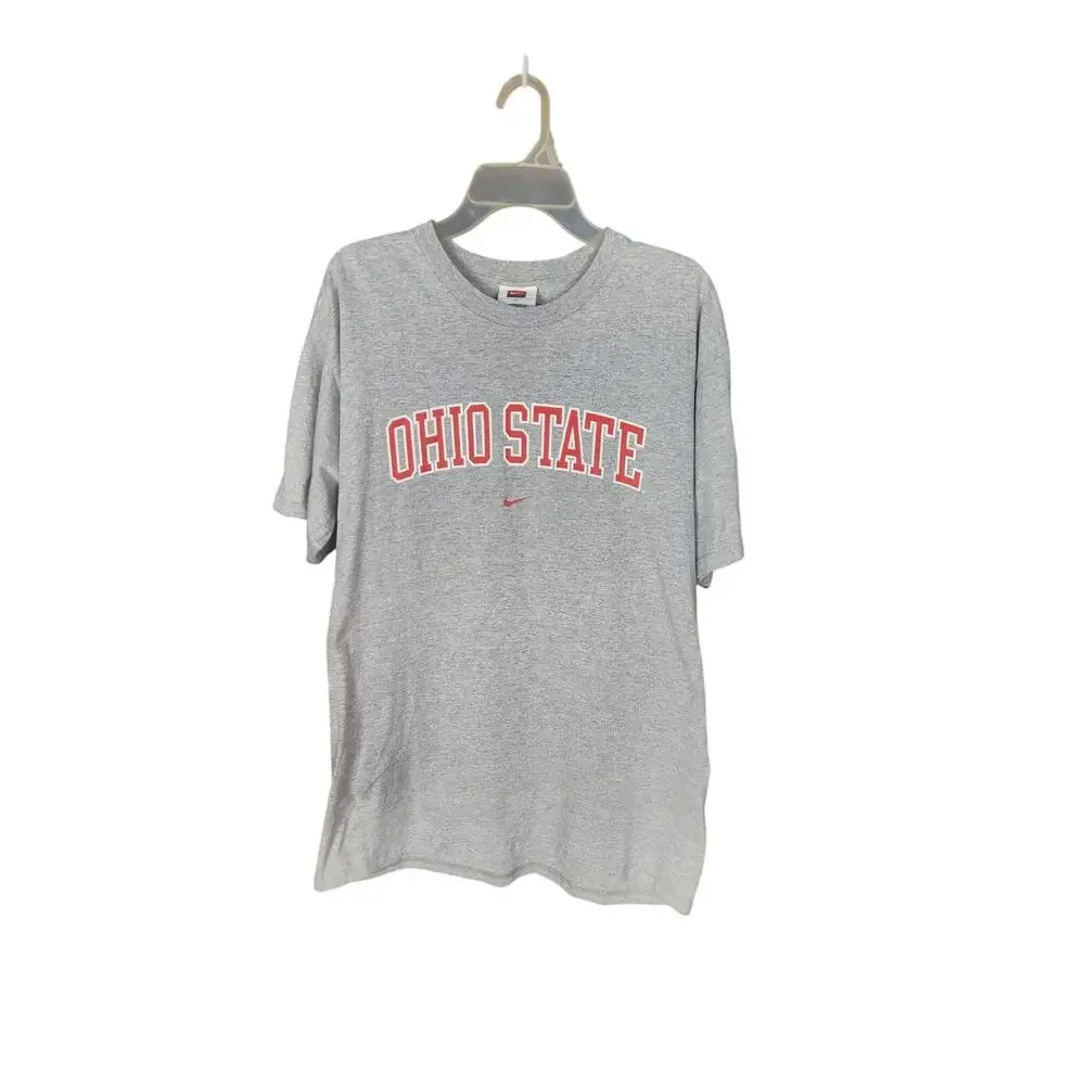 Vintage Y2K Ohio State Nike Center Swoosh T men's medium